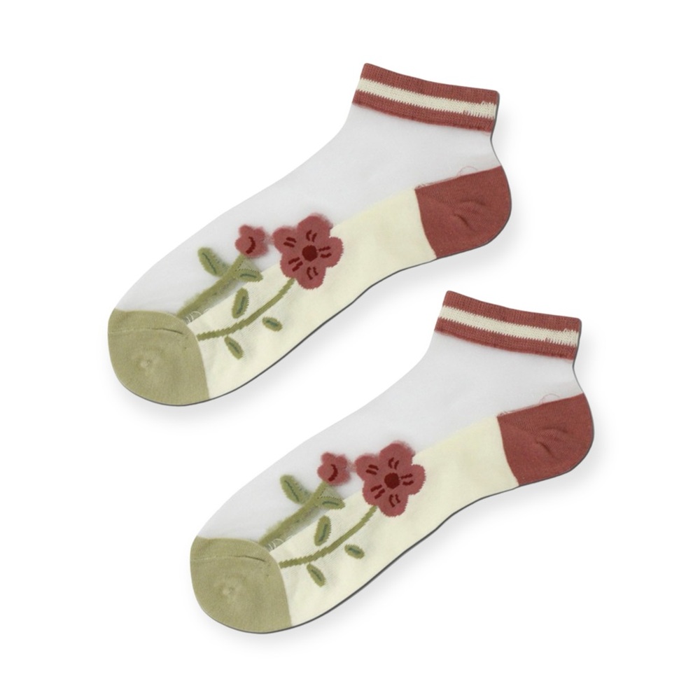 My Feet Smell Like Flowers Mesh Socks